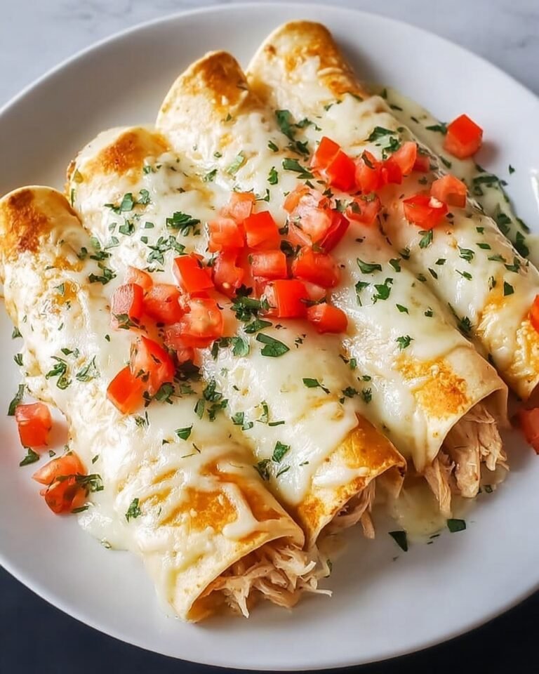 Baked Cream Cheese Chicken Taquitos Recipe