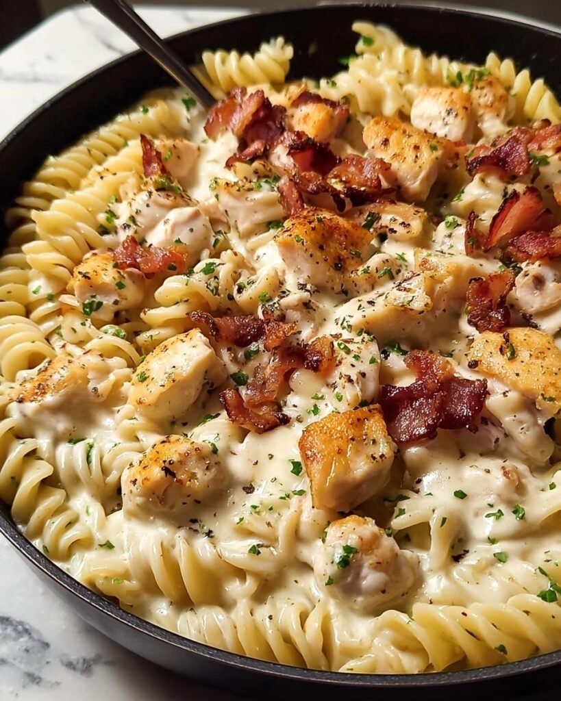 Chicken Bacon Ranch Pasta Recipe