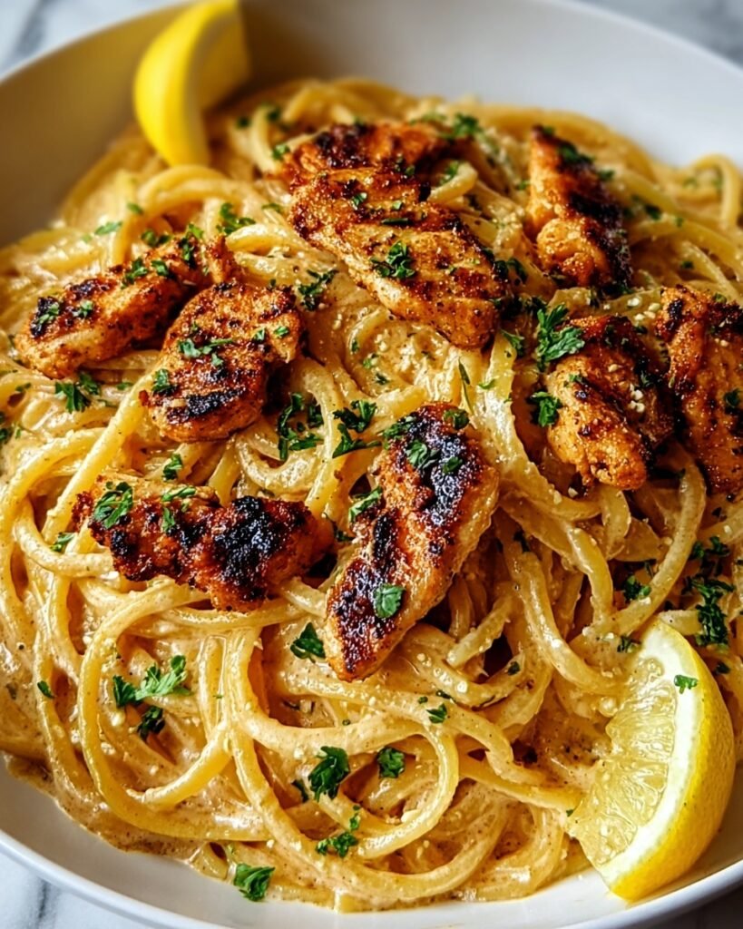 Creamy Cowboy Butter Chicken Linguine Recipe