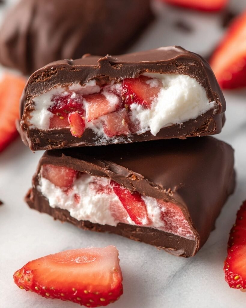 Chocolate Strawberry Yogurt Clusters Recipe